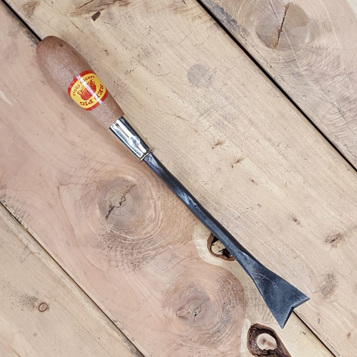 Our asparagus knife is more often used as a weeder, but it is great if you have asparagus beds for harvesting below the soil level .