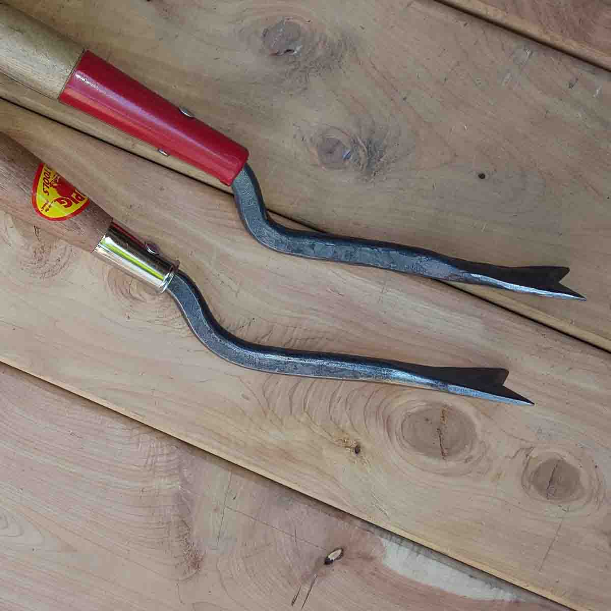 We also put asparagus knives on 18 inch handles to give people a little more reach and for use in raised beds.