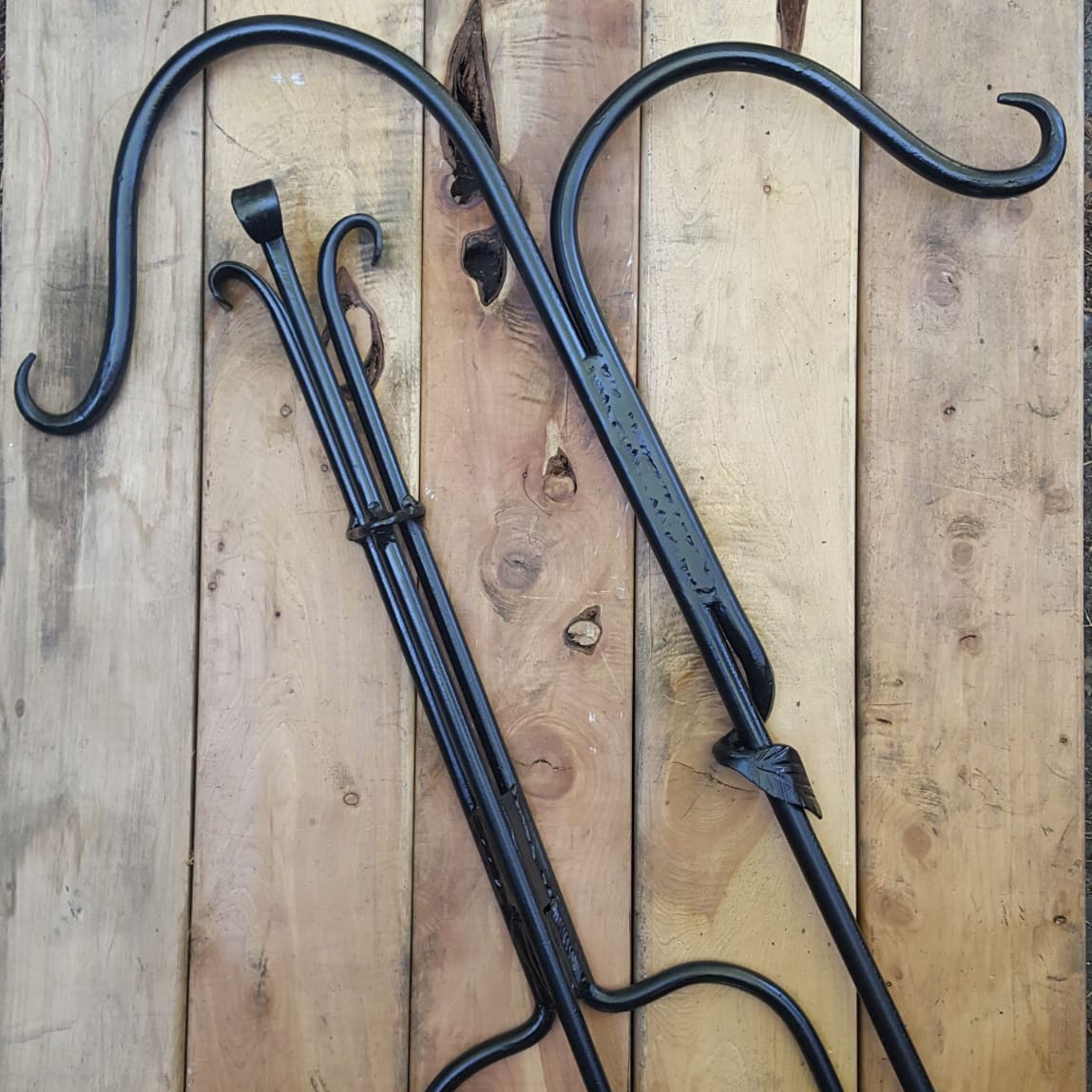 Custom Double-Sided Shepherd's Hook