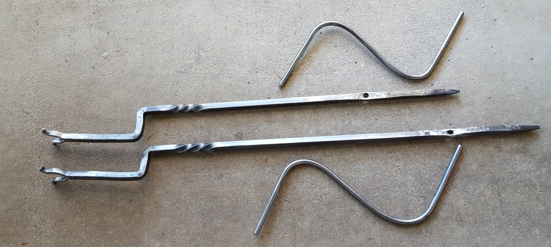 Forged Garden Hose Holder Set (Set of 2)