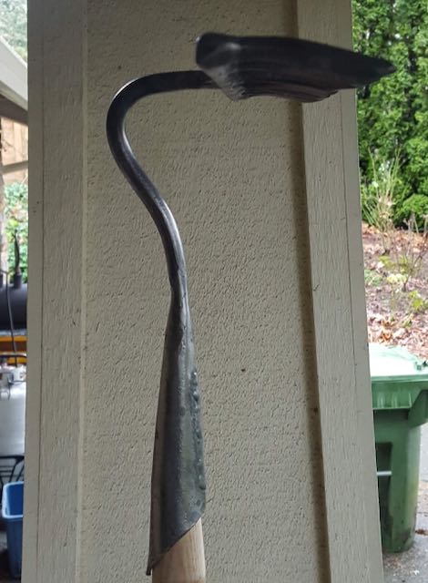 15 Inch Forged Rake - Swan's neck