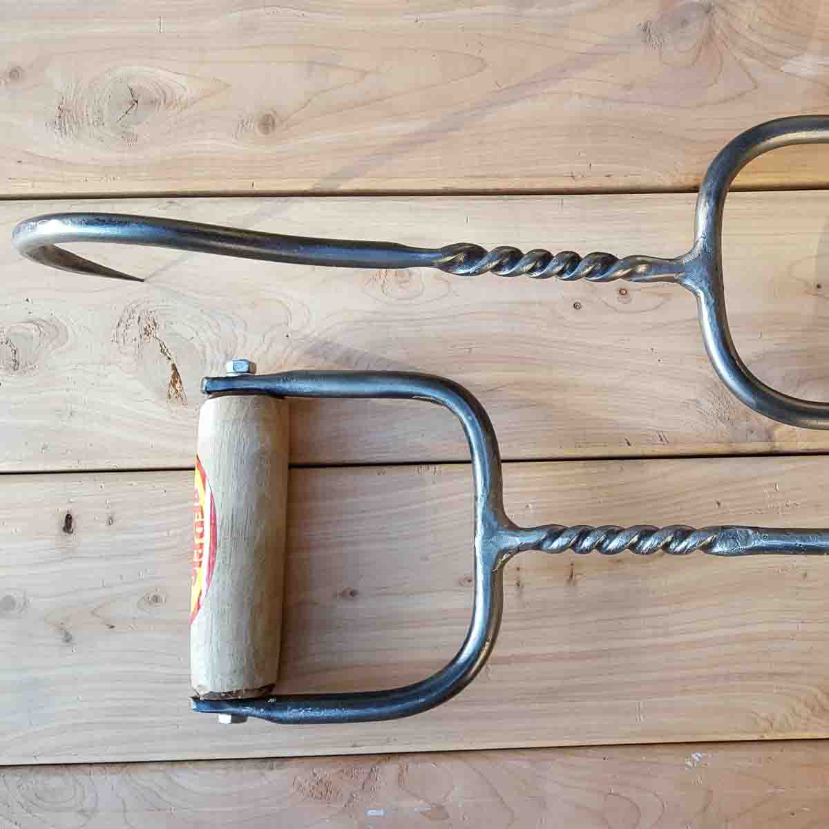 Hay Hooks With a Twist - Custom