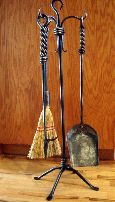 Fireplace Tool Set with Stand