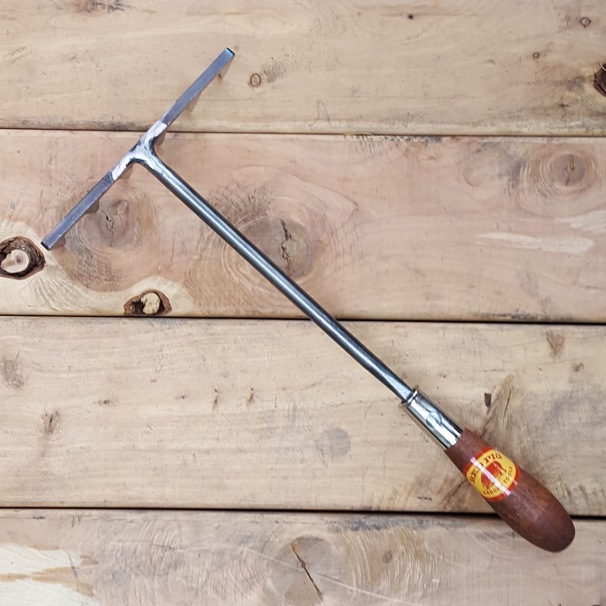 A simple hand rake for getting in under shrubs and other hard to reach spots.