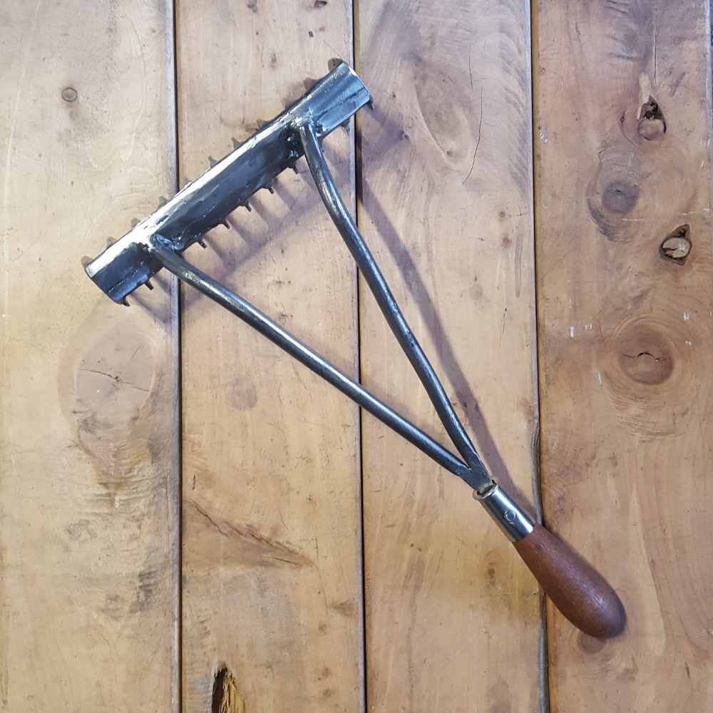 Red Pig Tools Custom Hand Thatching Rake