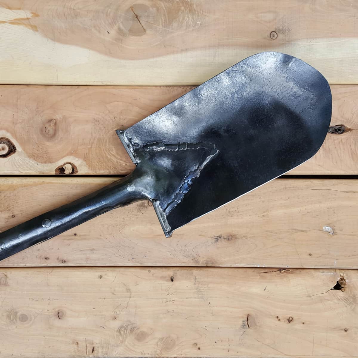 Front of the hand forged blade