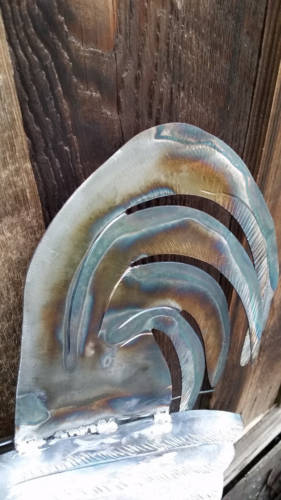 Rooster Garden Stake