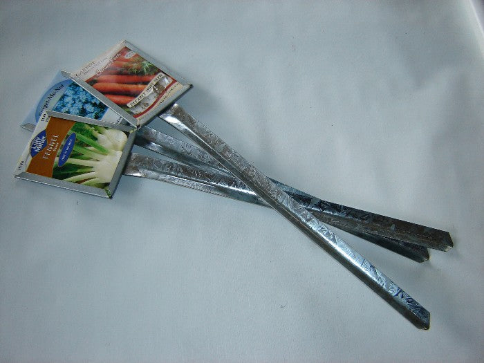 Seed Packet Holder Galvanized - 10/Pack