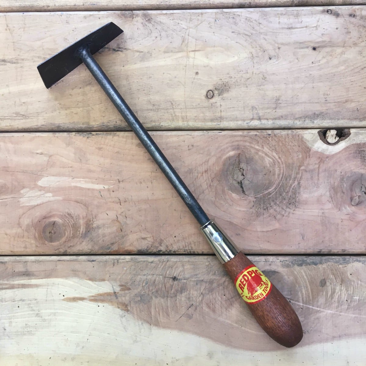Every vegetable gardener should have this hoe with four sharpened sides for thinning out seedlings into evenly spaced rows 1, 2, 3, and 4 inches wide.