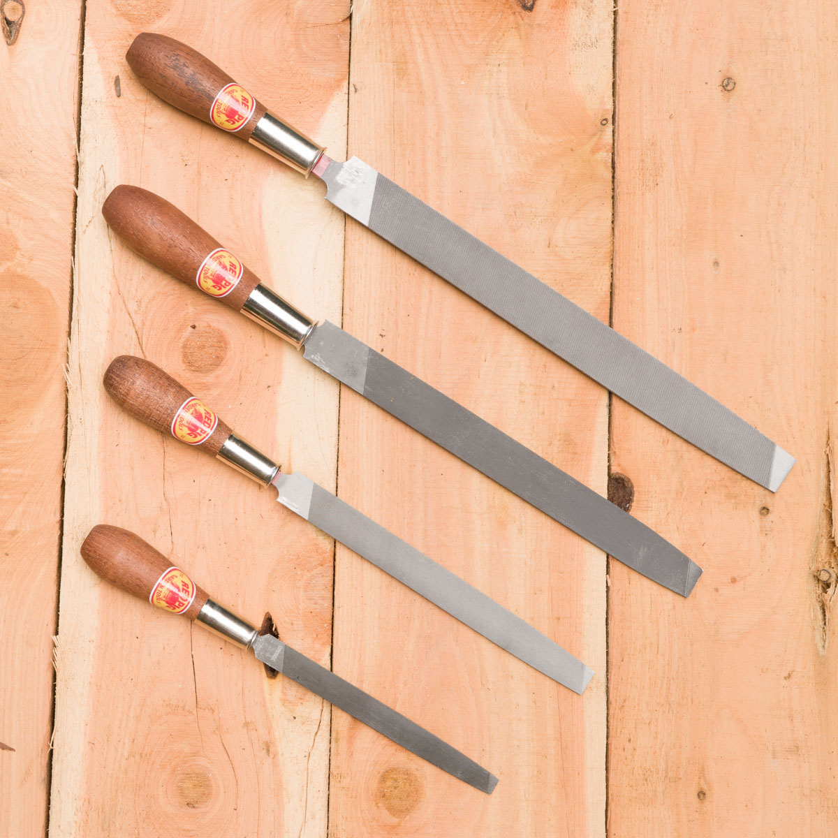 The mill bastard sharpening files comes in four lengths: 4", 6", 8", and 10"