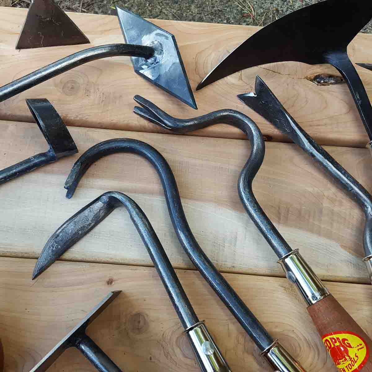 Cape code weeder compared to a host of other types of pulling and slicing weeders. There is one for everyone.